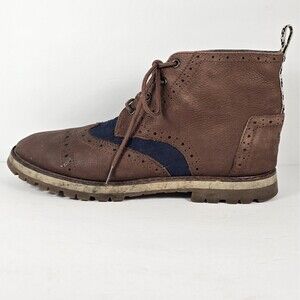 Toms | Shoes | Toms Mens Sz 4 Brogue Leather Ankle Boots 